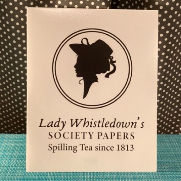 Bridgerton Lady Whistledown Print - Picture 2 of 2